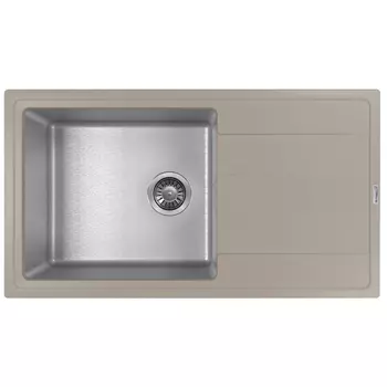 Кухонная мойка Florentina Комби-860 грей