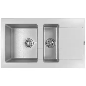 Кухонная мойка Florentina Комби-860К жасмин