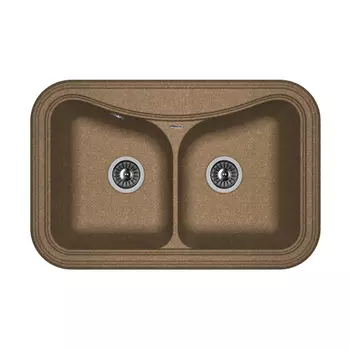Кухонная мойка Florentina Крит-780А коричневый
