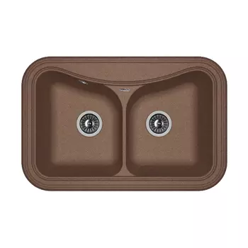 Кухонная мойка Florentina Крит-780А мокко