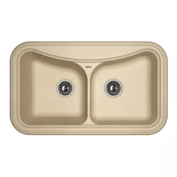 Кухонная мойка Florentina Крит-860 бежевый