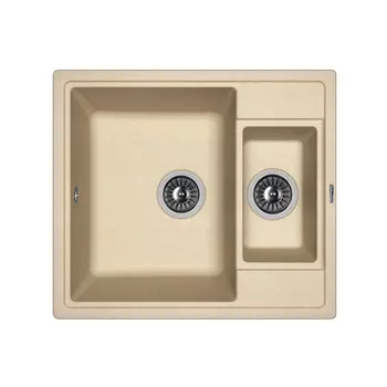 Кухонная мойка Florentina Липси-580К бежевый