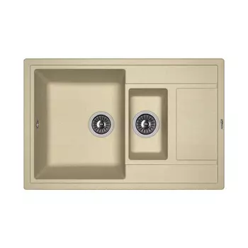 Кухонная мойка Florentina Липси-780К бежевый