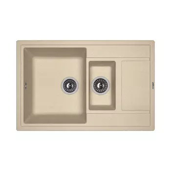 Кухонная мойка Florentina Липси-780К песочный