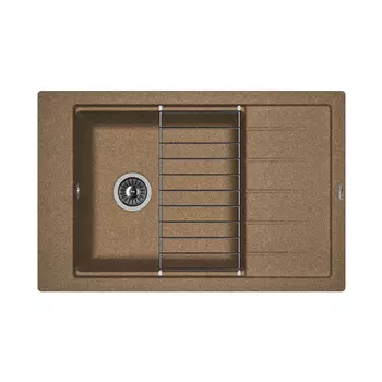Кухонная мойка Florentina Липси-780P коричневый