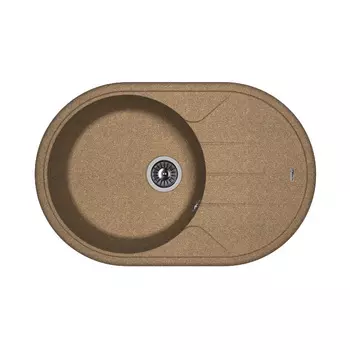 Кухонная мойка Florentina Лотос-780 коричневый