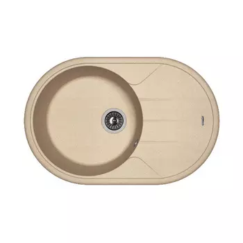 Кухонная мойка Florentina Лотос-780 песочный
