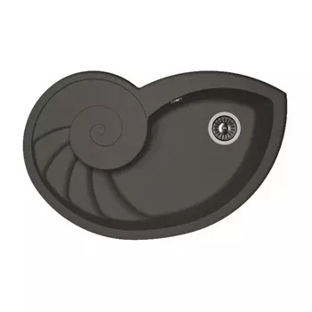 Кухонная мойка Florentina Наутилус антрацит