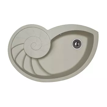 Кухонная мойка Florentina Наутилус грей