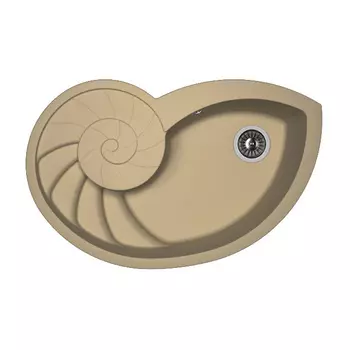 Кухонная мойка Florentina Наутилус капучино