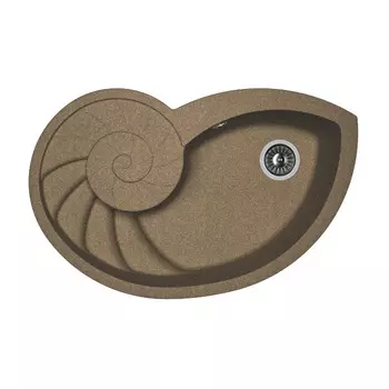 Кухонная мойка Florentina Наутилус коричневый