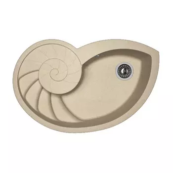 Кухонная мойка Florentina Наутилус песочный