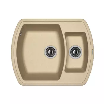 Кухонная мойка Florentina Нире-630K бежевый