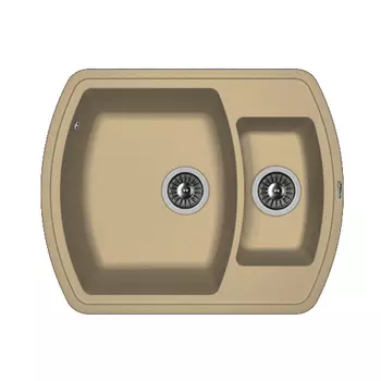 Кухонная мойка Florentina Нире-630K капучино