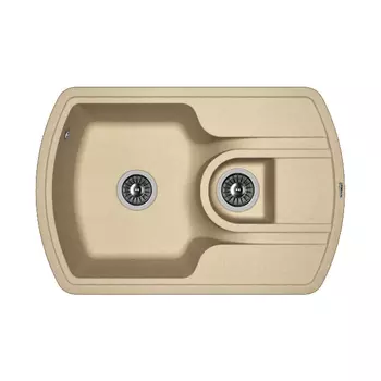 Кухонная мойка Florentina Нире-760К бежевый