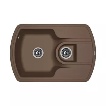 Кухонная мойка Florentina Нире-760К мокко