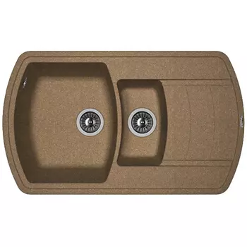 Кухонная мойка Florentina Нире 860К коричневый