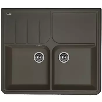 Кухонная мойка Florentina Остров-930 антрацит