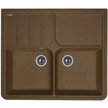Кухонная мойка Florentina Остров-930 коричневый