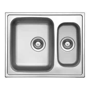Кухонная мойка Florentina Профи 61,5 полированная сталь