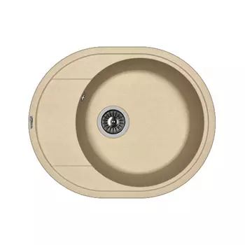 Кухонная мойка Florentina Родос-580 бежевый