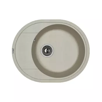 Кухонная мойка Florentina Родос-580 грей