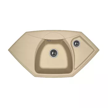 Кухонная мойка Florentina Сардиния бежевый