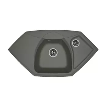 Кухонная мойка Florentina Сардиния черный