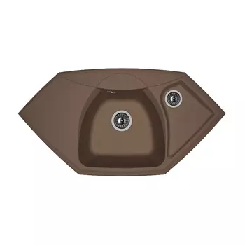 Кухонная мойка Florentina Сардиния мокко