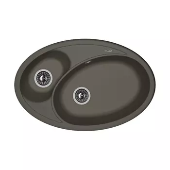 Кухонная мойка Florentina Селена антрацит