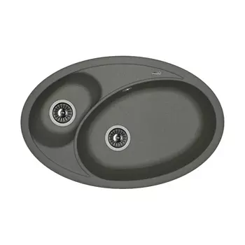 Кухонная мойка Florentina Селена черный