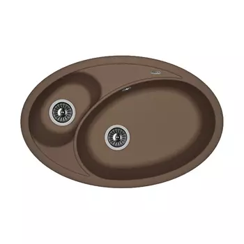 Кухонная мойка Florentina Селена мокко