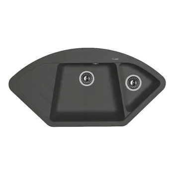 Кухонная мойка Florentina Веста черный