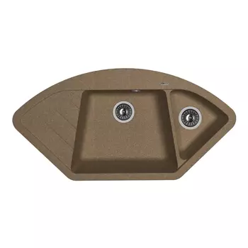 Кухонная мойка Florentina Веста коричневый