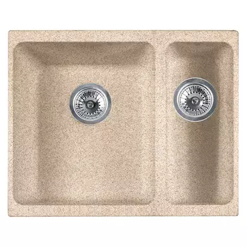 Кухонная мойка Franke Kubus KBG 160 бежевая