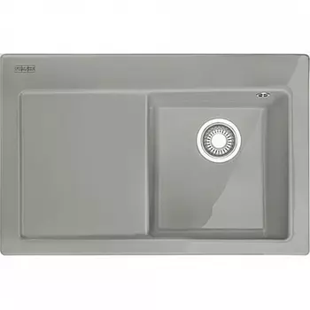 Кухонная мойка Franke Mythos MTK 611-78 чаша справа жемчужный серый