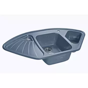 Кухонная мойка GranFest Corner GF-C1040E графит