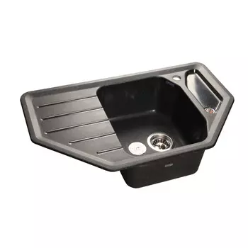 Кухонная мойка GranFest Corner GF-C800E черный