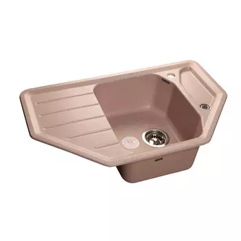 Кухонная мойка GranFest Corner GF-C800E розовый
