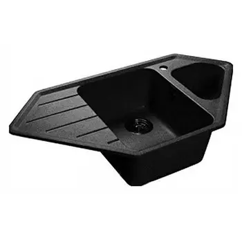 Кухонная мойка GranFest Corner GF-C950E черный