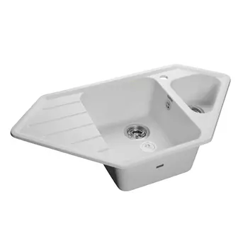 Кухонная мойка GranFest Corner GF-C950E иней