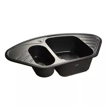 Кухонная мойка GranFest Corner GF-C960E черный