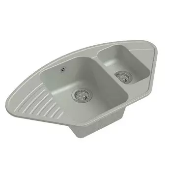 Кухонная мойка GranFest Quarz GF-Z14 серый