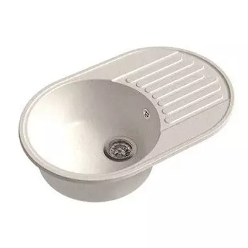 Кухонная мойка GranFest Quarz GF-Z18 белый