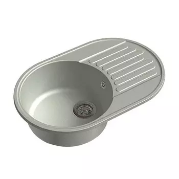 Кухонная мойка GranFest Quarz GF-Z18 серый