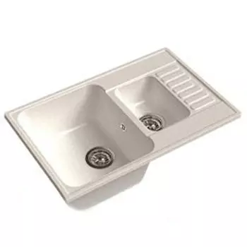 Кухонная мойка GranFest Quarz GF-Z21K белый