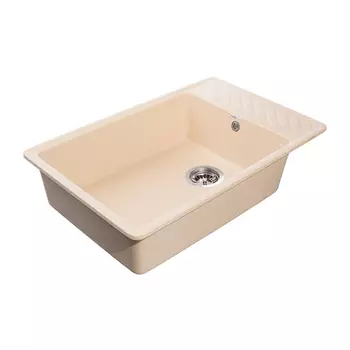 Кухонная мойка GranFest Eco 51 бежевый