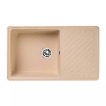 Кухонная мойка GranFest Eco 53 бежевый