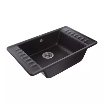 Кухонная мойка GranFest Quarz GF-ZW-71 черный