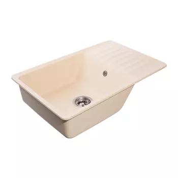 Кухонная мойка GranFest Eco 72 бежевый